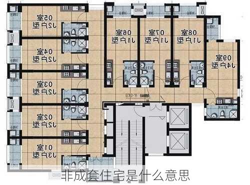 非成套住宅是什么意思