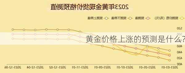 黄金价格上涨的预测是什么？