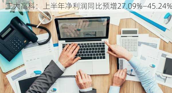 工大高科：上半年净利润同比预增27.09%―45.24%