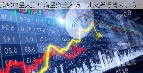 底部放量大涨！增量资金入场，北交所行情来了吗？