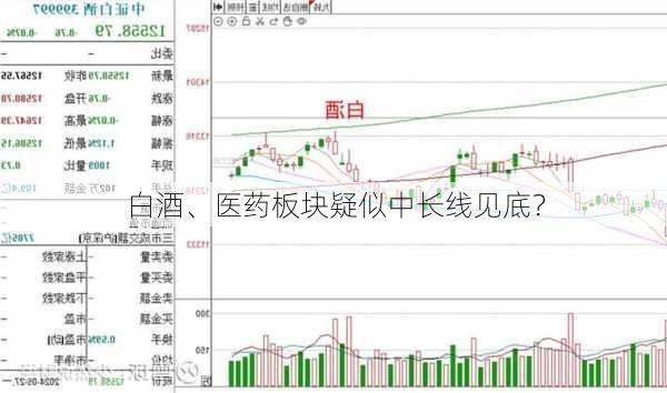 白酒、医药板块疑似中长线见底？