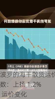 波罗的海干散货运价指数：上扬 1.2%  运价变化