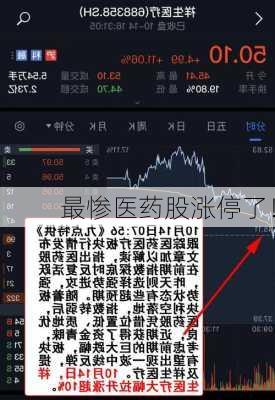 最惨医药股涨停了！