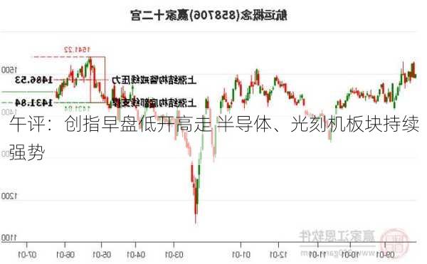 午评：创指早盘低开高走 半导体、光刻机板块持续强势