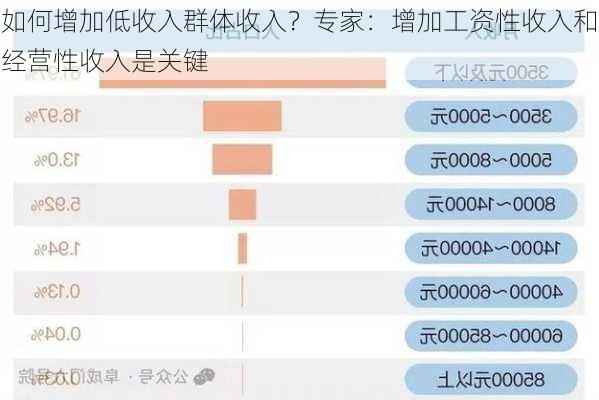 如何增加低收入群体收入？专家：增加工资性收入和经营性收入是关键