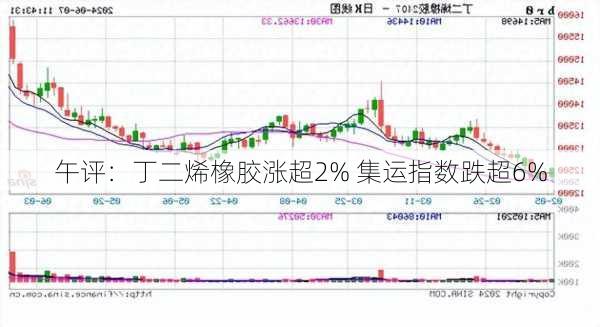 午评：丁二烯橡胶涨超2% 集运指数跌超6%