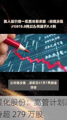 晨化股份：高管计划减持超 279 万股