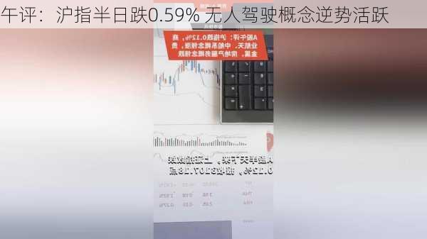 午评：沪指半日跌0.59% 无人驾驶概念逆势活跃