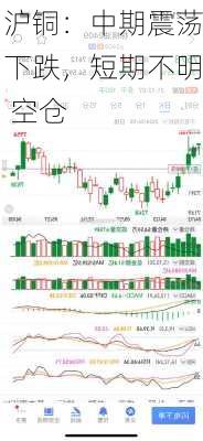 沪铜：中期震荡下跌，短期不明 空仓