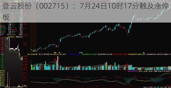 登云股份（002715）：7月24日10时17分触及涨停板