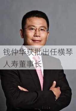 钱仲华获批出任横琴人寿董事长