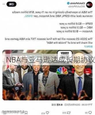 NBA与亚马逊达成长期协议