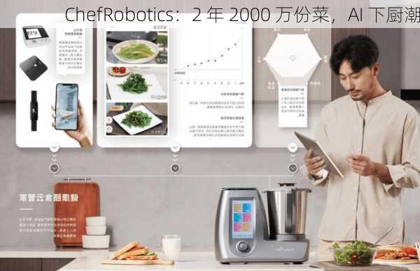 ChefRobotics：2 年 2000 万份菜，AI 下厨潮