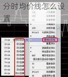 分时均价线怎么设置