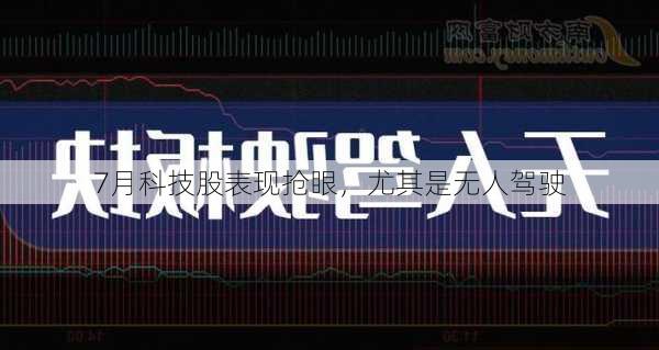 7月科技股表现抢眼，尤其是无人驾驶