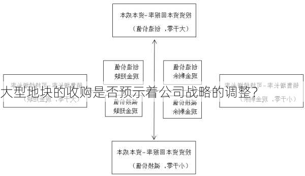 大型地块的收购是否预示着公司战略的调整？