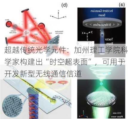 超越传统光学元件：加州理工学院科学家构建出“时空超表面”，可用于开发新型无线通信信道