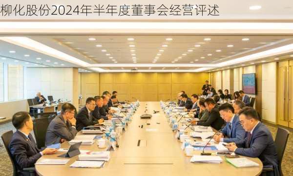 柳化股份2024年半年度董事会经营评述