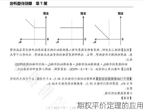 期权平价定理的应用