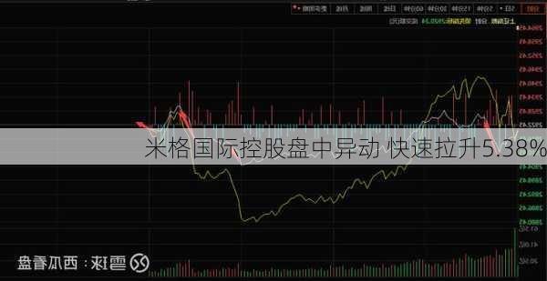 米格国际控股盘中异动 快速拉升5.38%