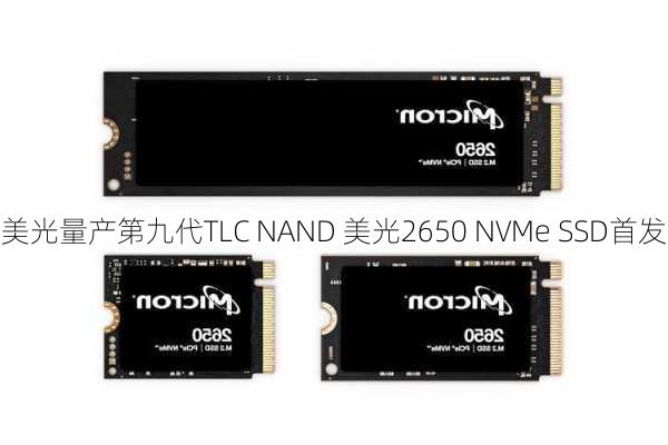 美光量产第九代TLC NAND 美光2650 NVMe SSD首发