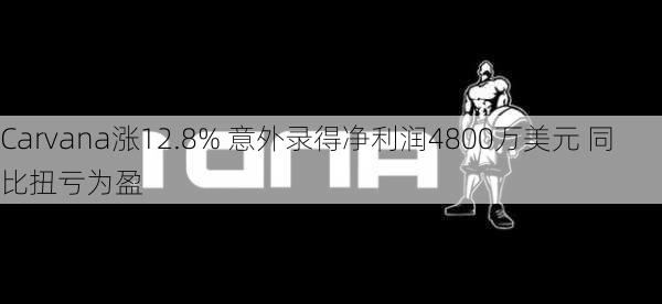 Carvana涨12.8% 意外录得净利润4800万美元 同比扭亏为盈