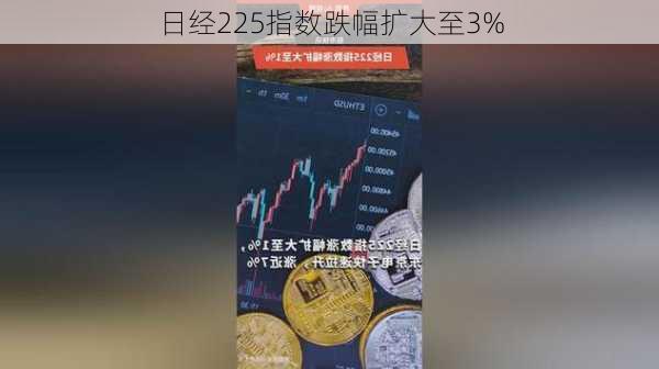 日经225指数跌幅扩大至3%