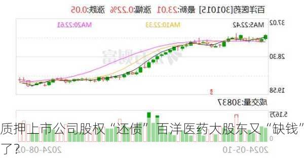 质押上市公司股权“还债” 百洋医药大股东又“缺钱”了？