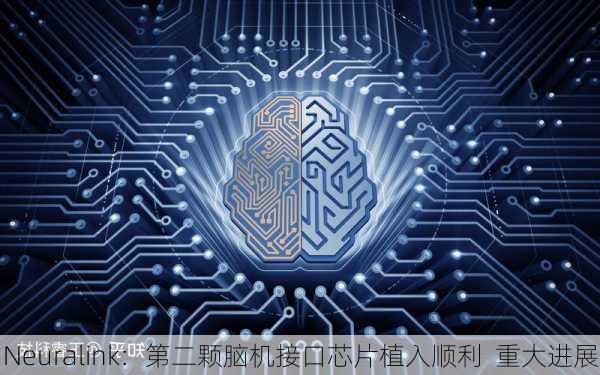 Neuralink：第二颗脑机接口芯片植入顺利  重大进展