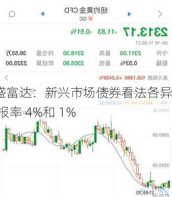 高盛富达：新兴市场债券看法各异 回报率 4%和 1%