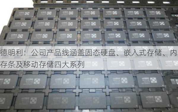 德明利：公司产品线涵盖固态硬盘、嵌入式存储、内存条及移动存储四大系列