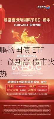 鹏扬国债 ETF：创新高 债市火热