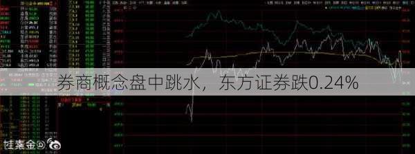 券商概念盘中跳水，东方证券跌0.24%