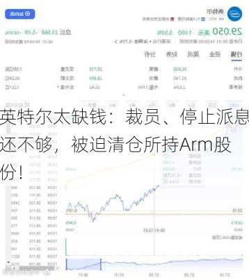 英特尔太缺钱：裁员、停止派息还不够，被迫清仓所持Arm股份！