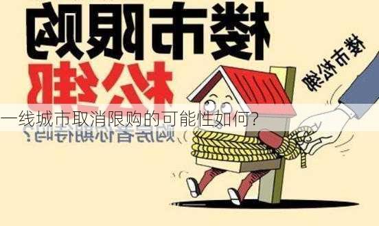 一线城市取消限购的可能性如何？