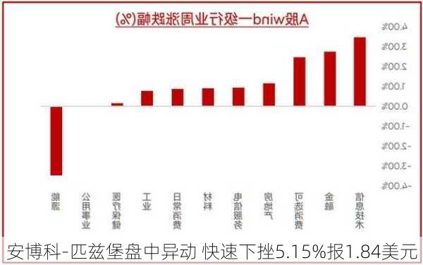 安博科-匹兹堡盘中异动 快速下挫5.15%报1.84美元