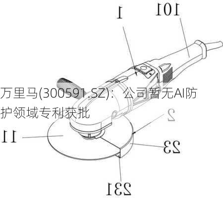 万里马(300591.SZ)：公司暂无AI防护领域专利获批