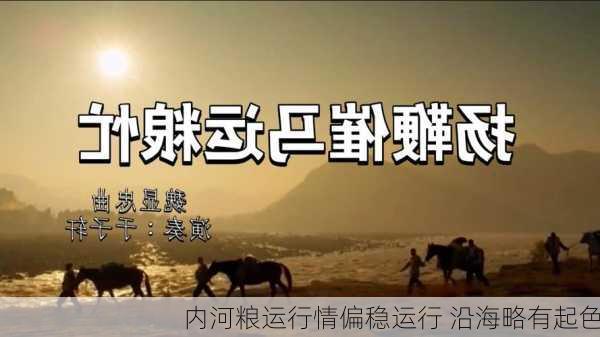 内河粮运行情偏稳运行 沿海略有起色