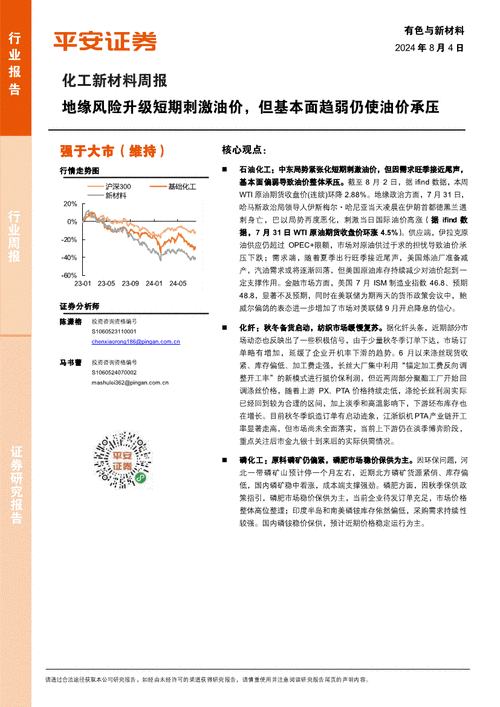 地缘扰动风声再起，油价重心仍持偏空展望