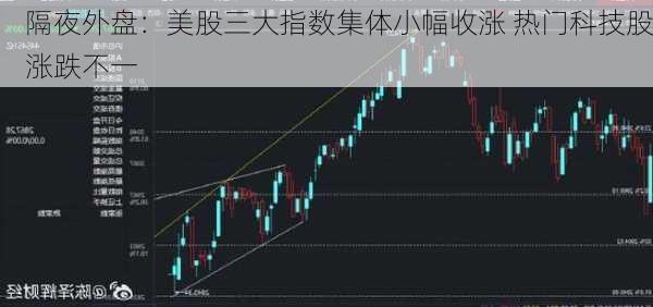 隔夜外盘：美股三大指数集体小幅收涨 热门科技股涨跌不一