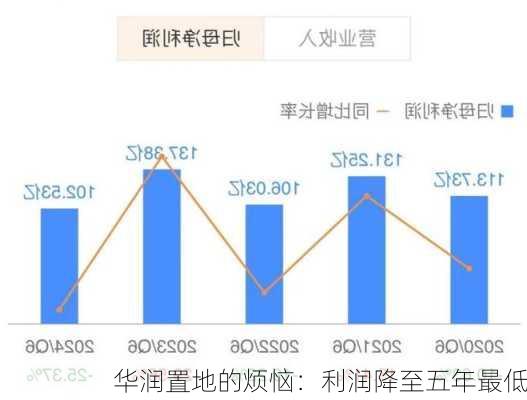 华润置地的烦恼：利润降至五年最低