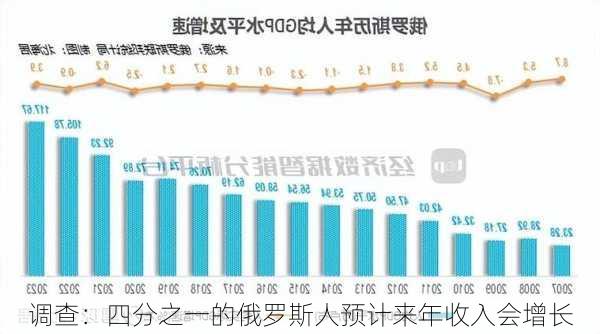 调查：四分之一的俄罗斯人预计来年收入会增长