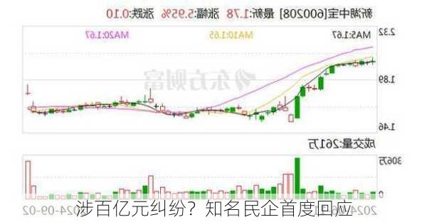 涉百亿元纠纷？知名民企首度回应