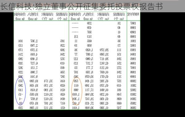 长信科技:独立董事公开征集委托投票权报告书