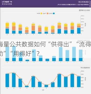 海量公共数据如何“供得出”“流得动”“用得好”？