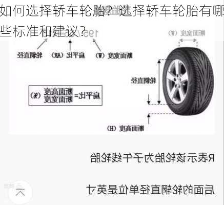 如何选择轿车轮胎？选择轿车轮胎有哪些标准和建议？