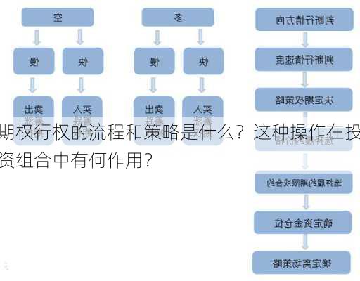 期权行权的流程和策略是什么？这种操作在投资组合中有何作用？