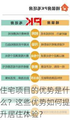 住宅项目的优势是什么？这些优势如何提升居住体验？