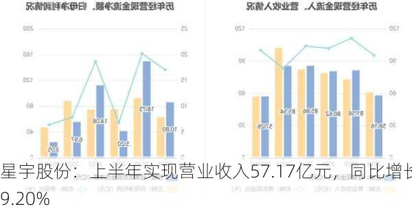 星宇股份：上半年实现营业收入57.17亿元，同比增长29.20%