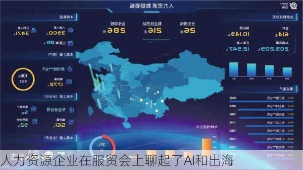 人力资源企业在服贸会上聊起了AI和出海